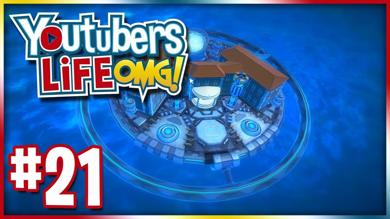Space Station/Beating The Game! | Let's Play: Youtuber's Life OMG | Ep 21