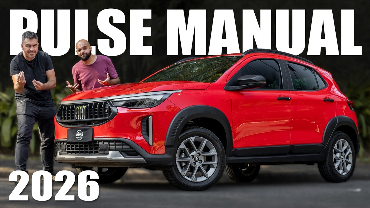 PULSE DRIVE MANUAL 2026, a vers&atilde;o mais barata do SUV de entrada da FIAT! Vale a pena?