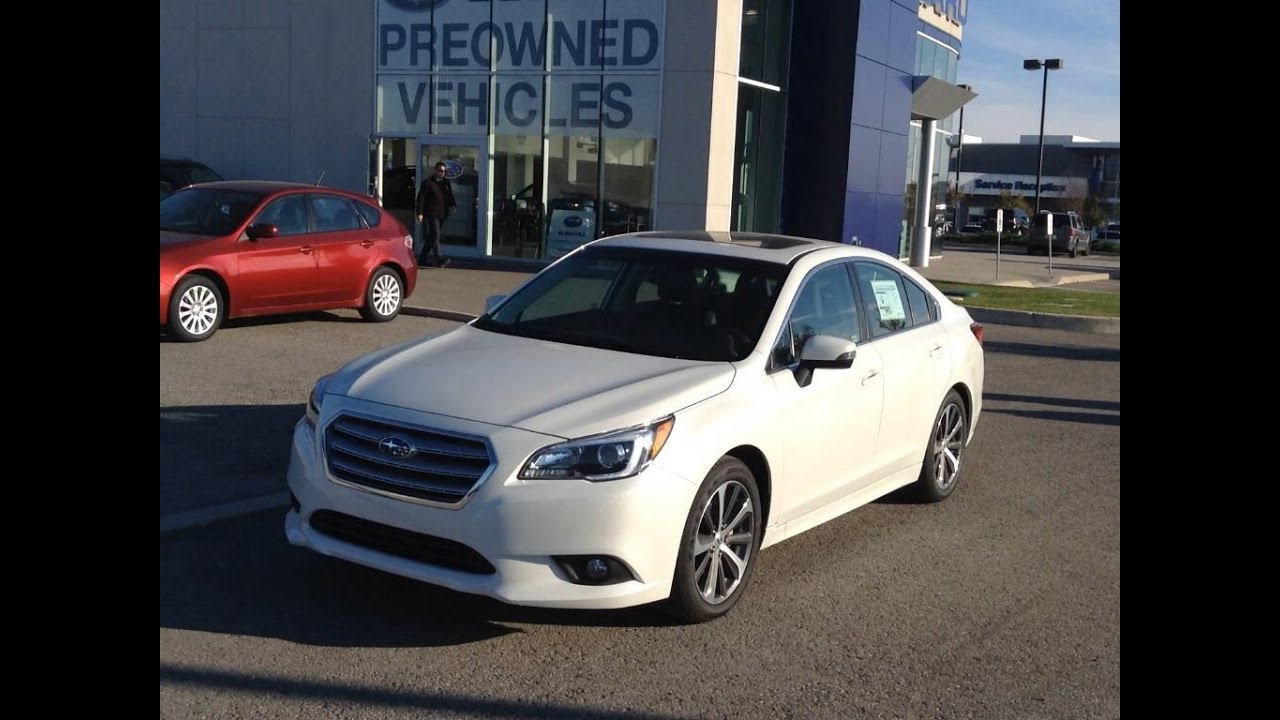 2015 Subaru Legacy AWD Start Up, Engine, and in Depth Tour