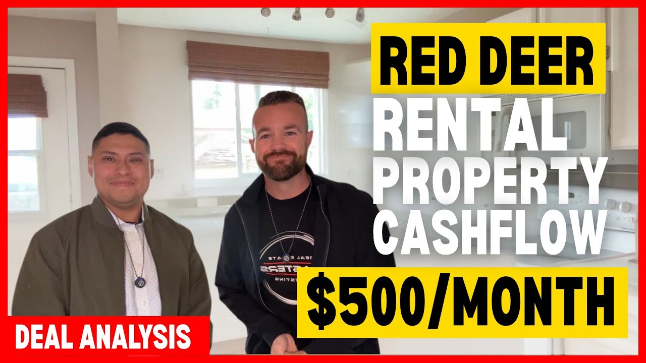 Red Deer Rental Property Deal Analysis | $500/Month Cash Flow | First Rental Property Success