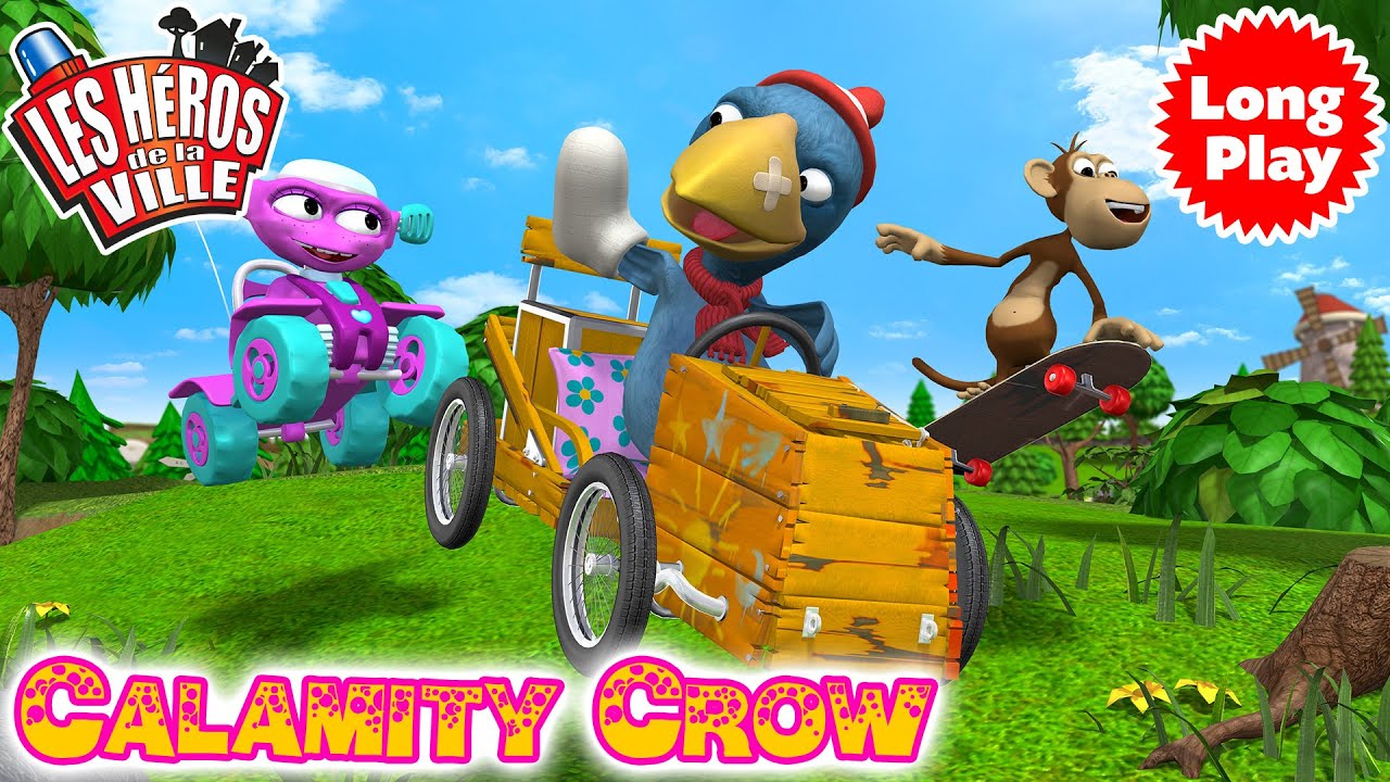 Les Héros de la Ville 2 | Compilation Calamity Crow | Dessin Animé | Dessin Animé Pour Enfant