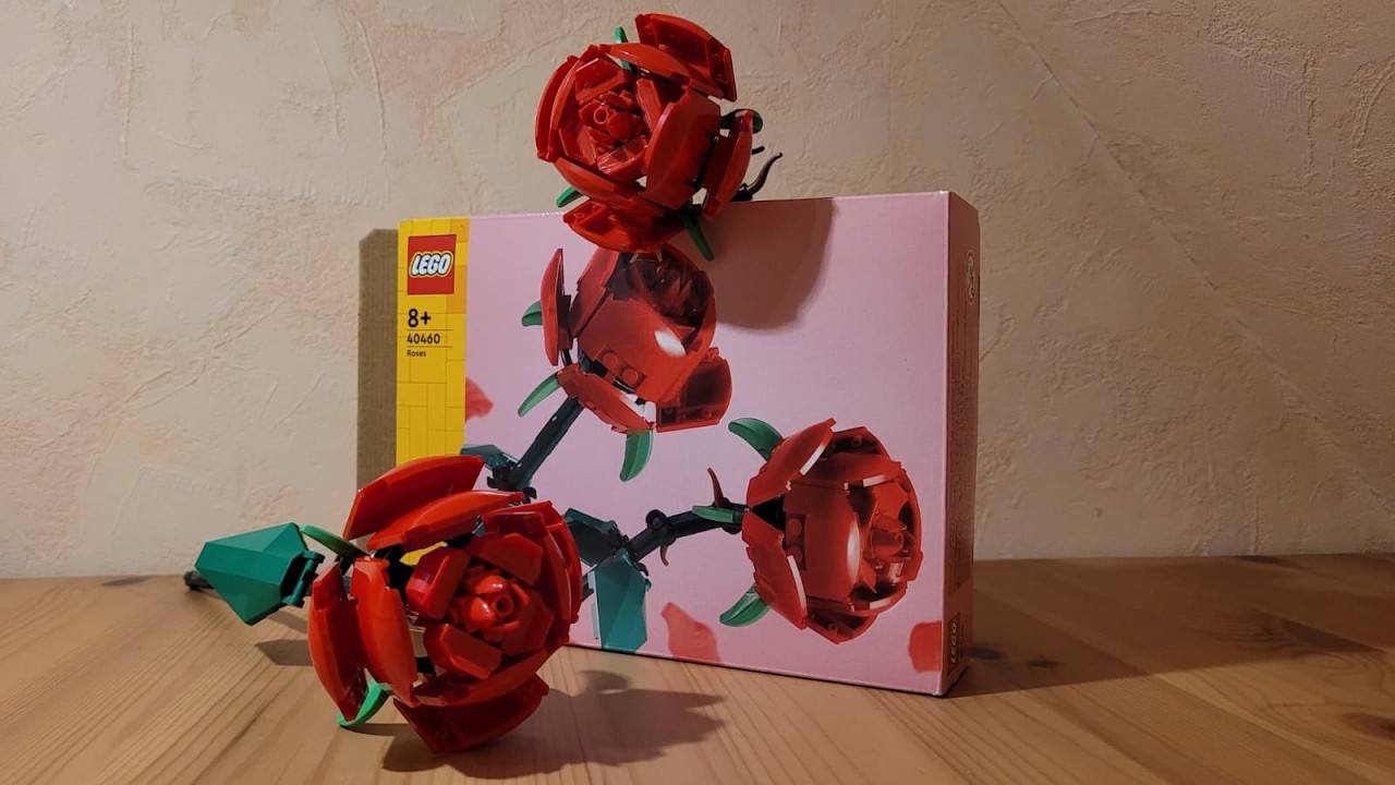 Nice little Valentine's Day present: Lego Roses 40460 Review