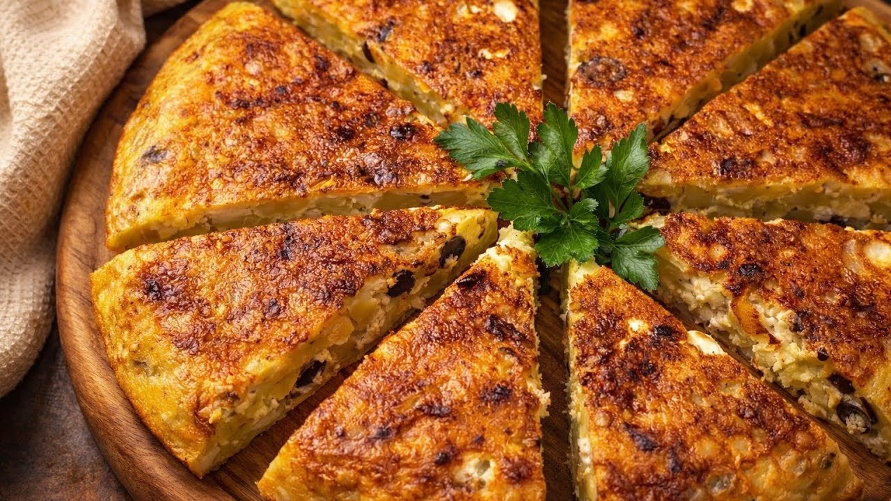 Frittata di patate alla greca! Facilissima e super saporita!