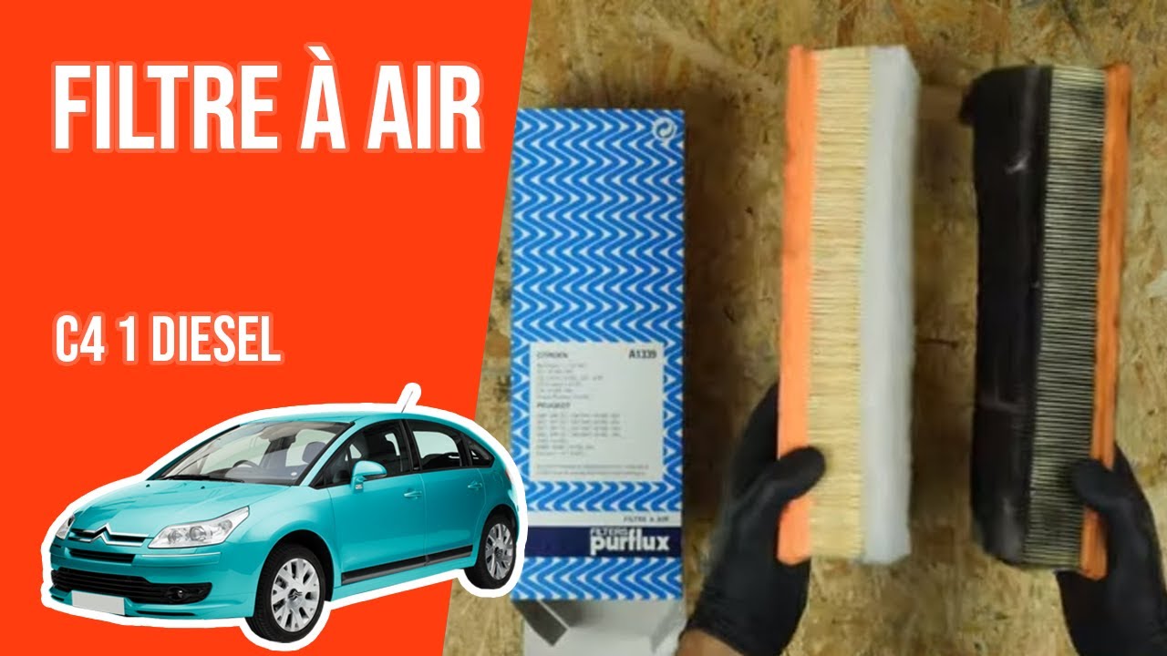 Changer le Filtre à air C4 1 1.6 HDI 💨