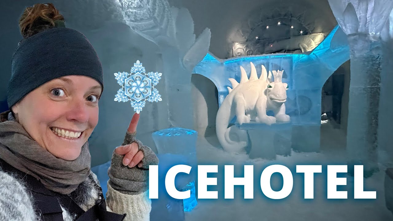 Besøger ICEHOTEL i Kiruna og jeg holder pause fra YouTube