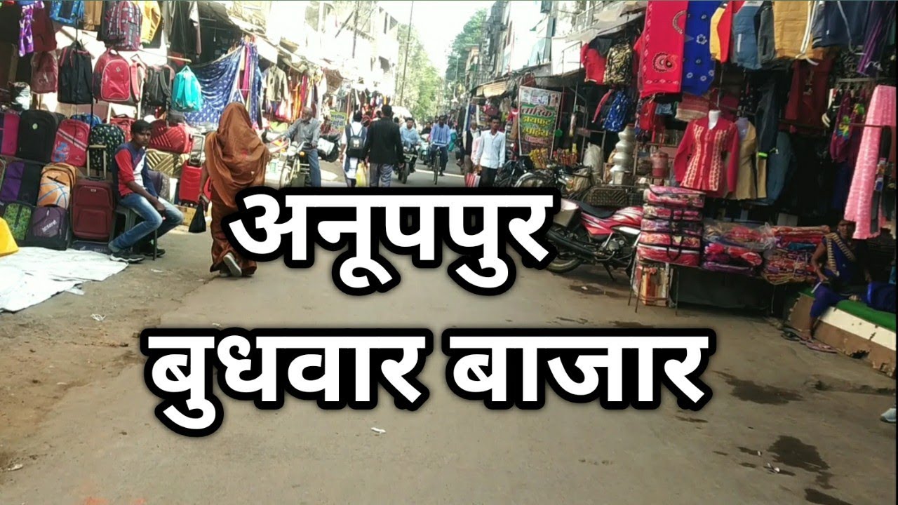 ( Vlog-5)Anuppur market. अनूपपुर बाजार!