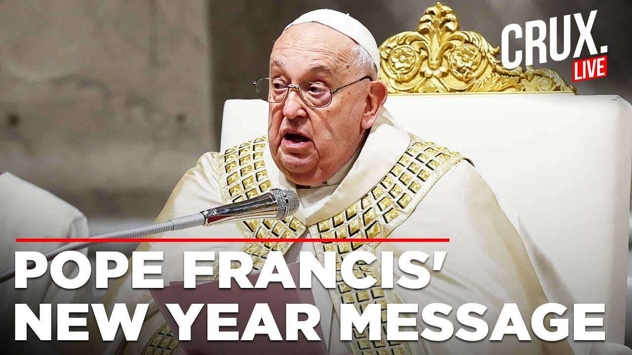 New Year 2025 LIVE | Pope Francis Leads Mass On World Day Of Peace | Vatican City Live | Crux Live