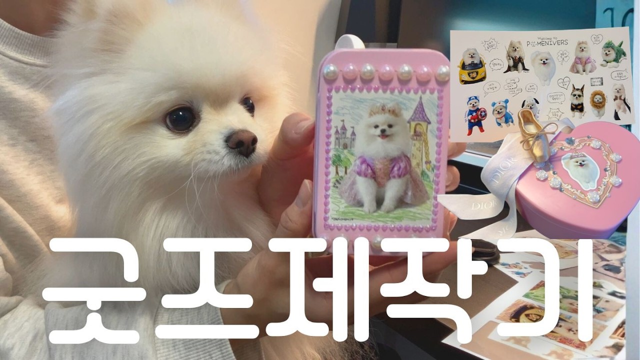 작은 채널의 첫 굿즈 제작기🩷 | 나만의 스티커 만들기 #느좋루비, #픽스컷S1, #유료광고