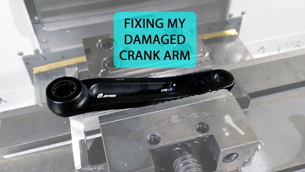 Fixing the crank arm of my #Jitsie Varial