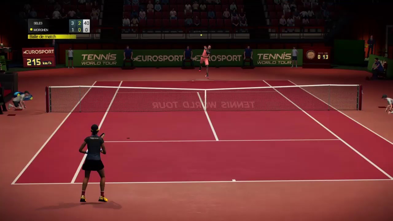TENNIS WORLD TOUR-QUEEN MONICA SELES (№1 TWT-ATP) VS MORGHEN 😘👍😉