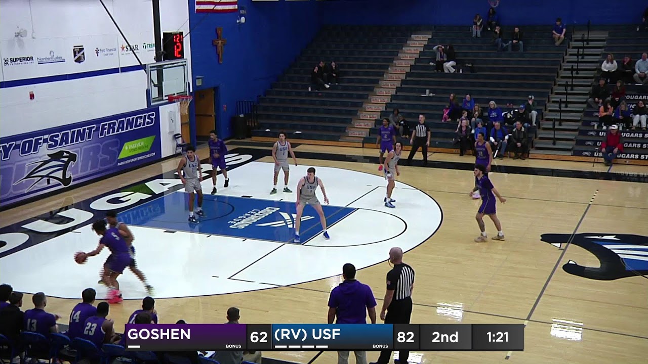 Men's Basketball - University of Saint Francis (Ind.) vs. Goshen College