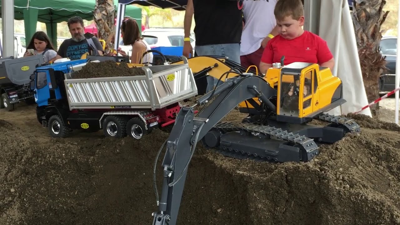 ✅Construction Special✅RC Trucks🚛Excavator & Wheel loader Action!🚜TAMIYA🚧LESU🚧MAGON🚧2020🛠BY JND🛠SPAIN
