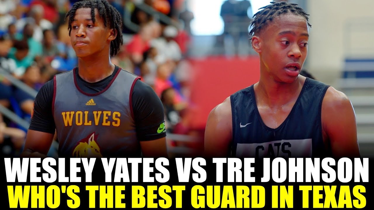 Wesley Yates III Beaumont United vs Tre Johnson Lake Highlands WHOS THE #1 PLAYER IN TEXAS