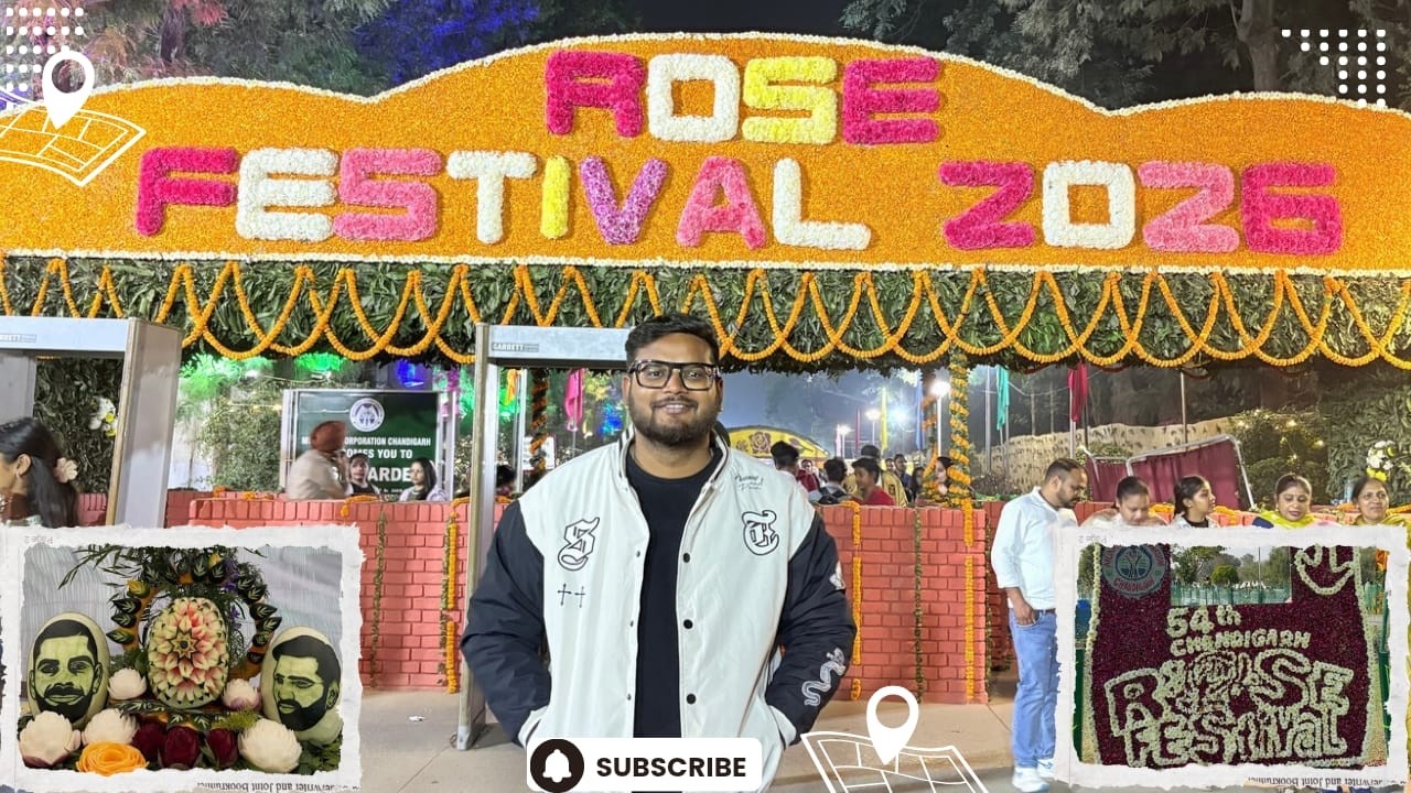 Rose Festival 2026 Chandigarh 🌹🎉 | Asia’s Largest Rose Garden in Full Bloom