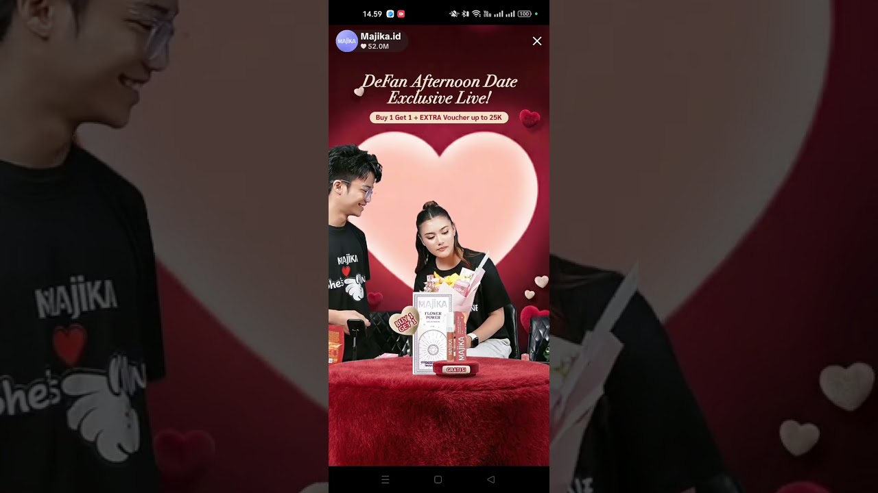 LIVE DEFAN DI MAJIKA ❤️
