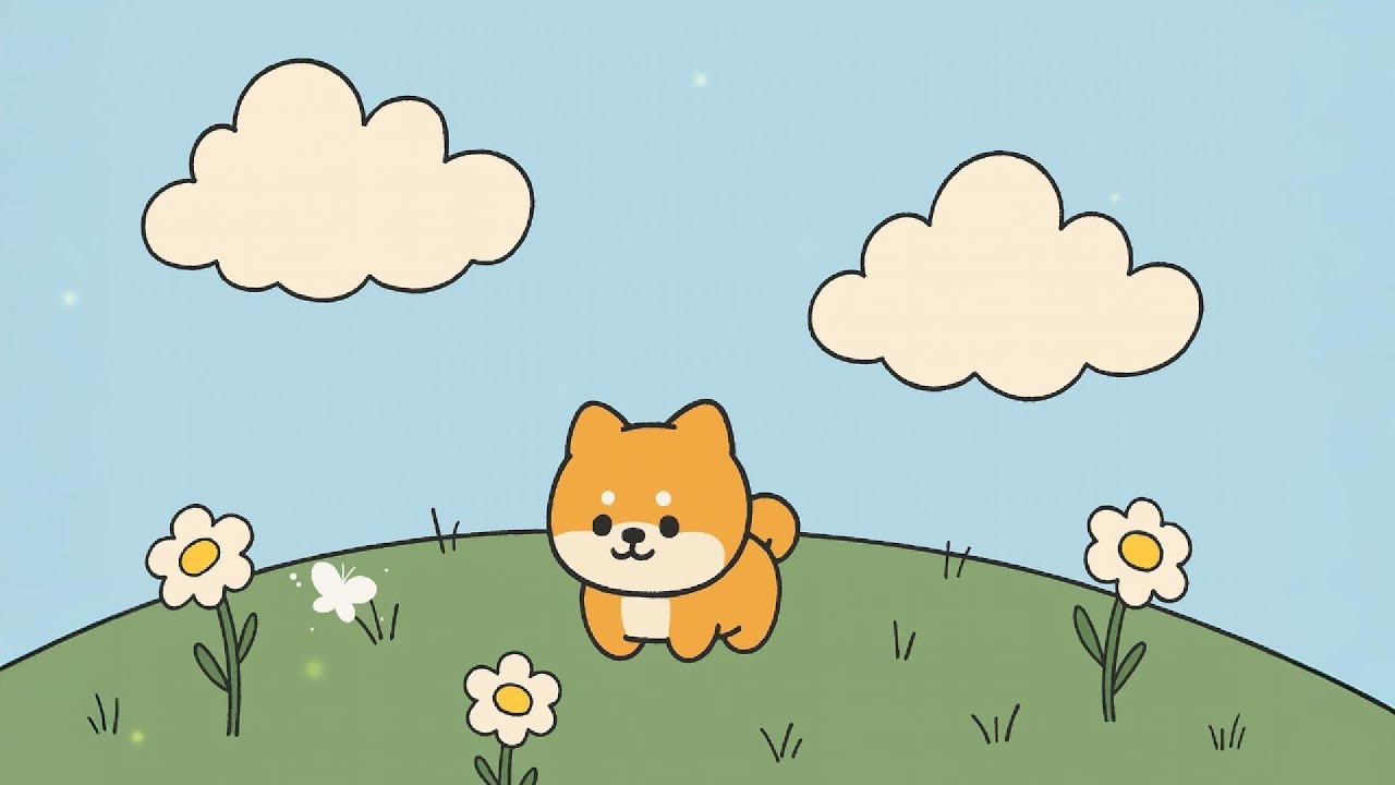 Some Days, Peace Looks Like This 🐾☁️Lofi Cute & Relaxing Music to Make Your Day Better .mov