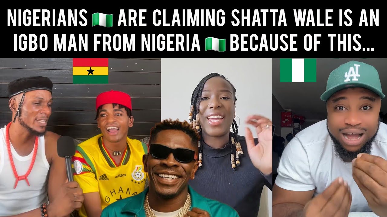 😲 Nigerians 🇳🇬 Are Claiming SHATTA WALE Is An Igbo Man From Nigeria 🇳🇬 Beacaus Of This...