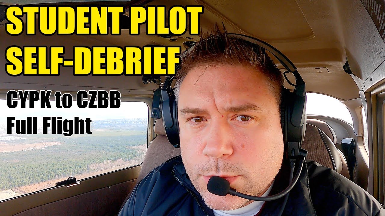 Pitt Meadows to Boundary Bay - A Student Pilot Self Debrief