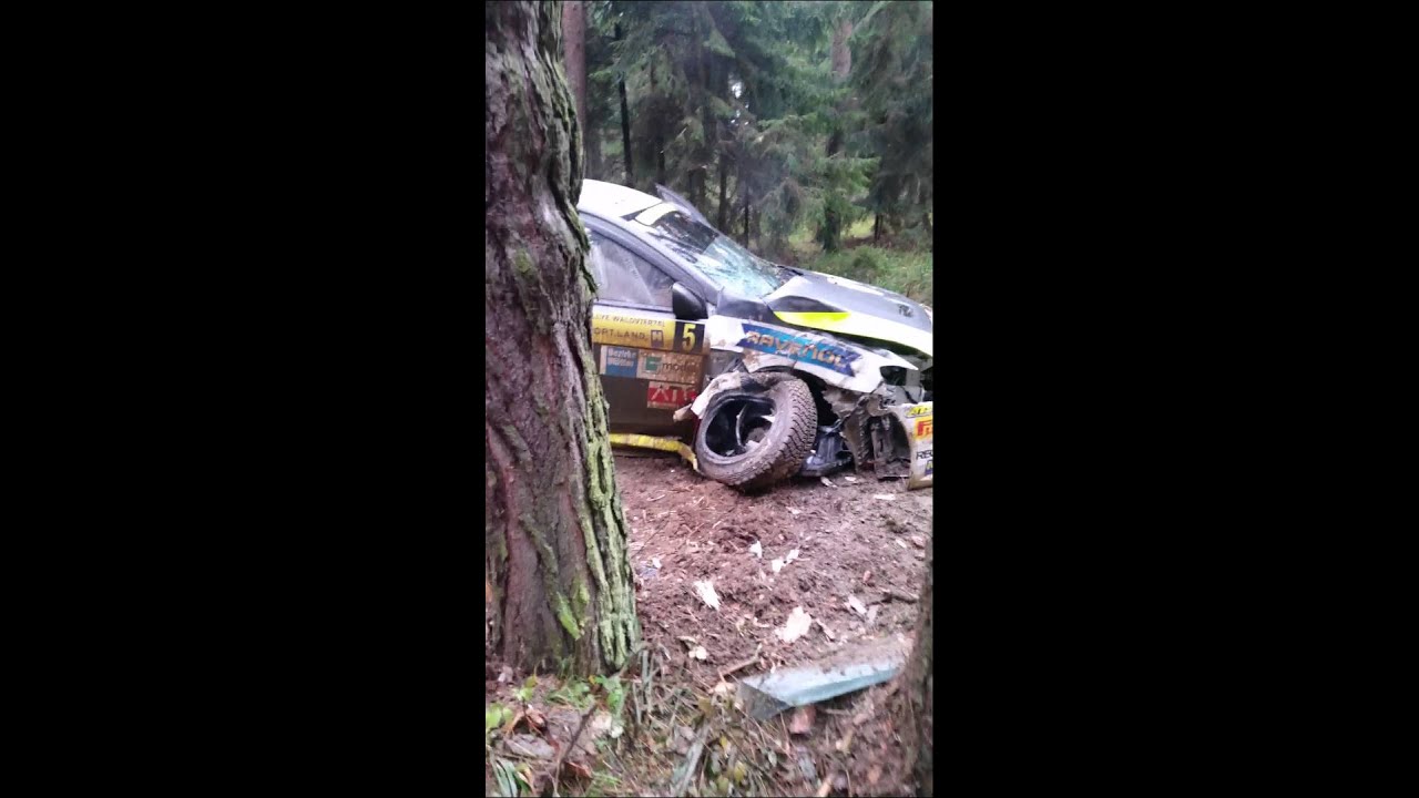 Rallye Waldviertel crash unfall