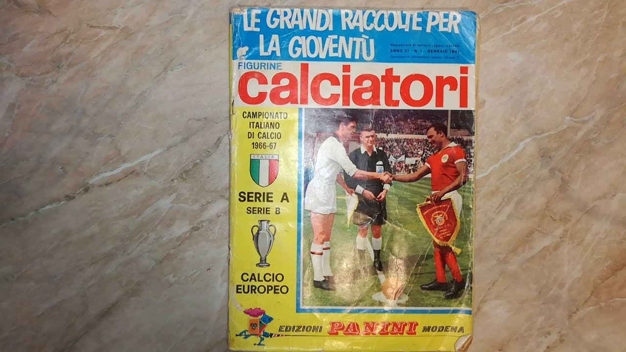 Album Figurine calciatori Panini 1966-1967 (completo)
