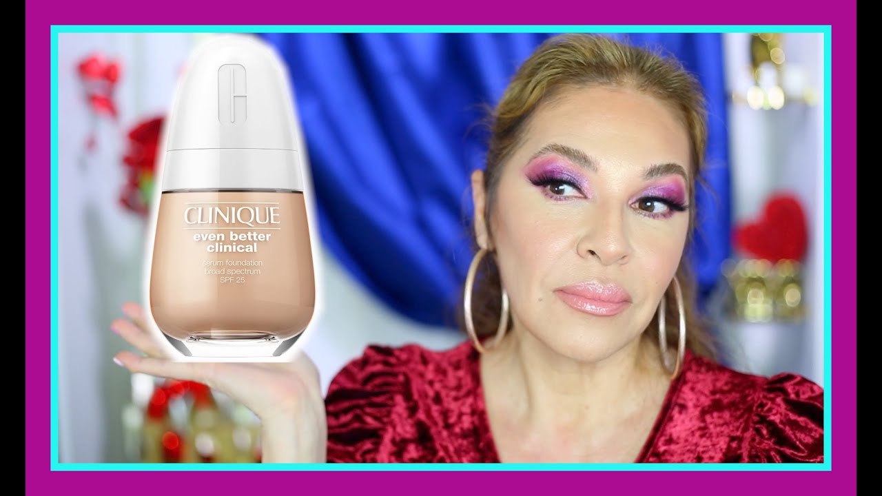 New CLINIQUE Even Better Clinical Serum Foundation  | A prueba en piel Madura