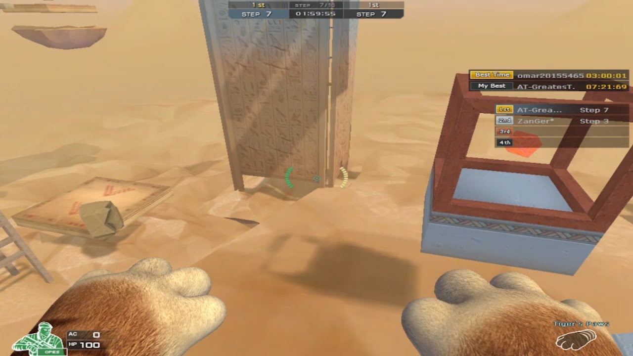 كروس فاير ويست روم باركور جيزه Crossfire west Parkour giza game play