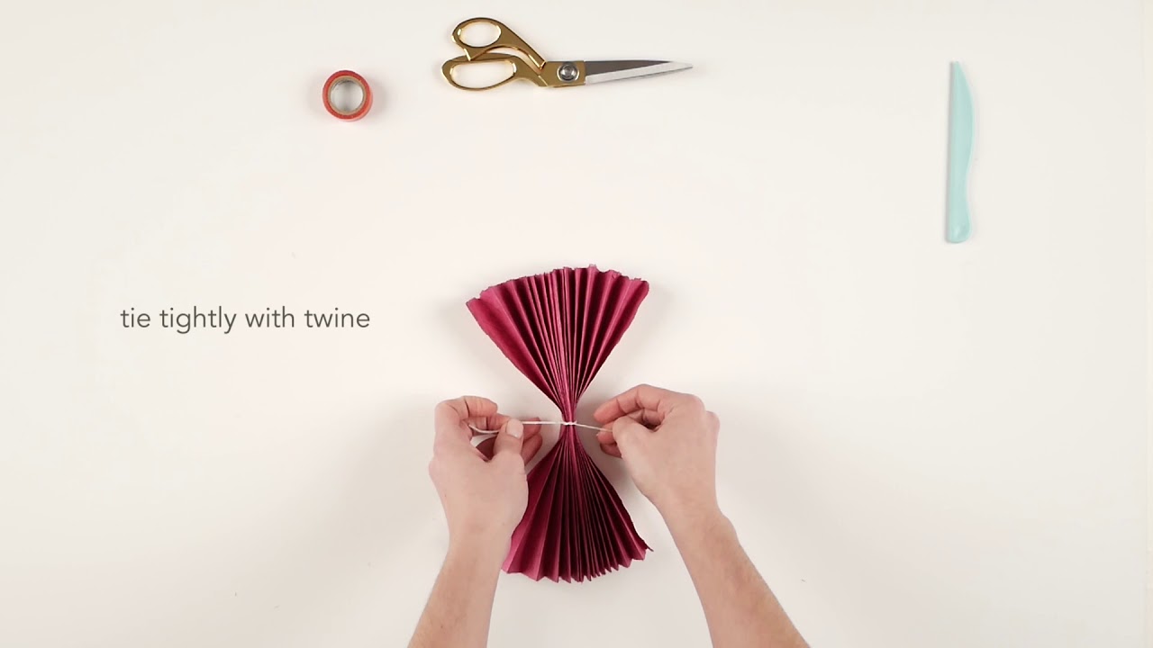 How to Make Paper Rosettes - Paper Source