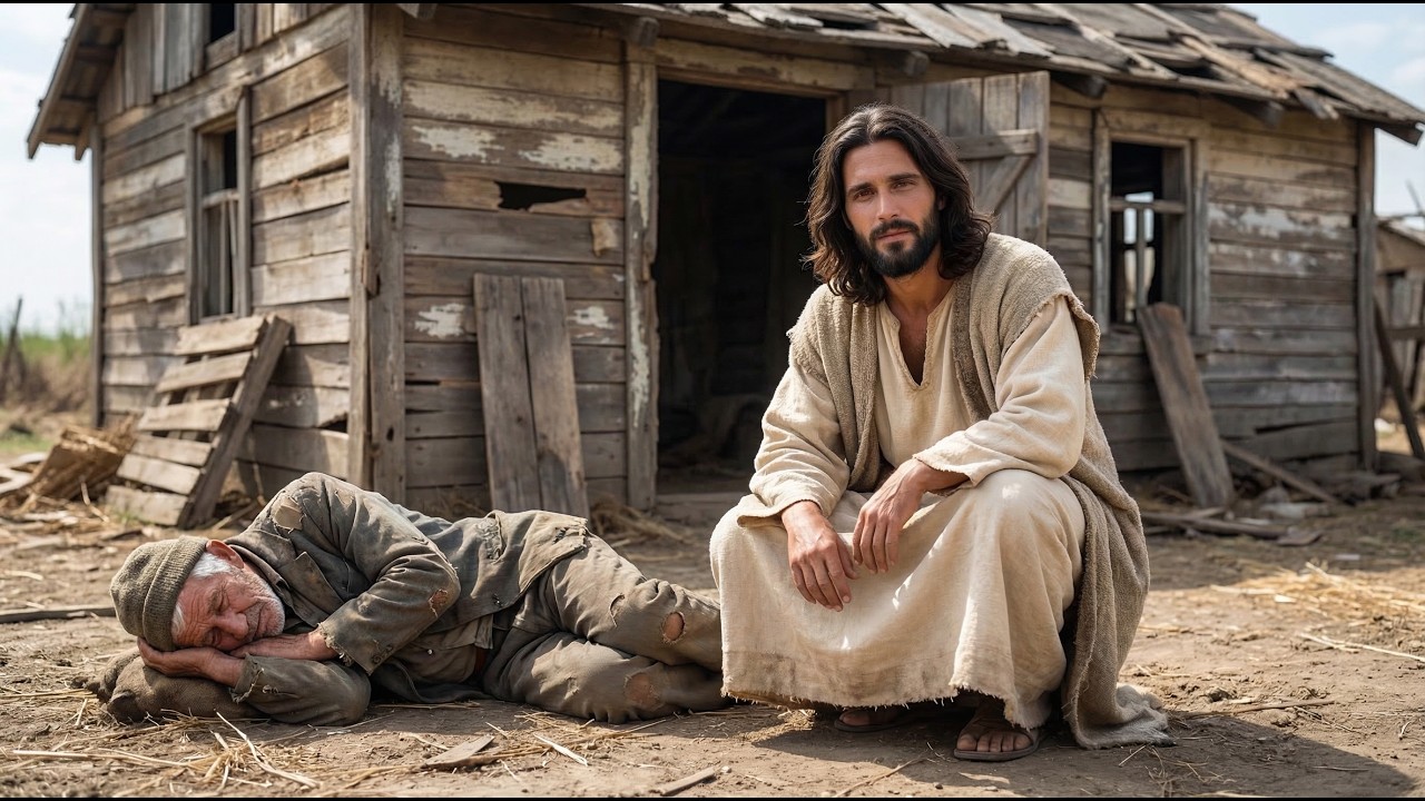 Jesus Encontrou a Idoso de 80 Anos dormindo na rua e comendo lixo e Mudou Tudo - FILME COMPLETO HD