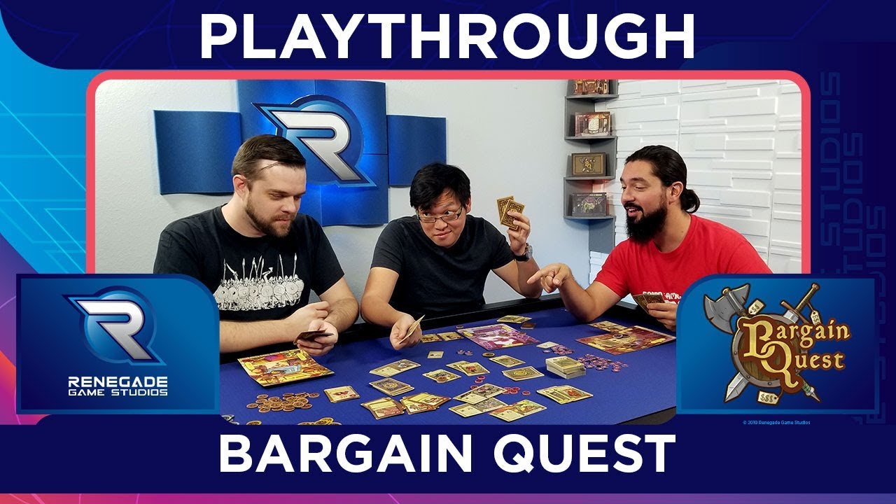 Bargain Quest - How to Play & Playthrough with Designer Jonathan Ying