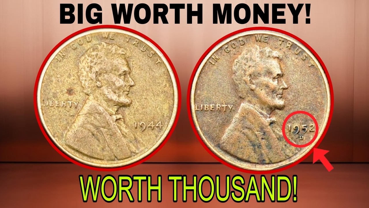 Top 5 RARE Wheat Pennies Worth a Fortune! Hidden 1¢ Coins That Could Be CASH in Your Pocket