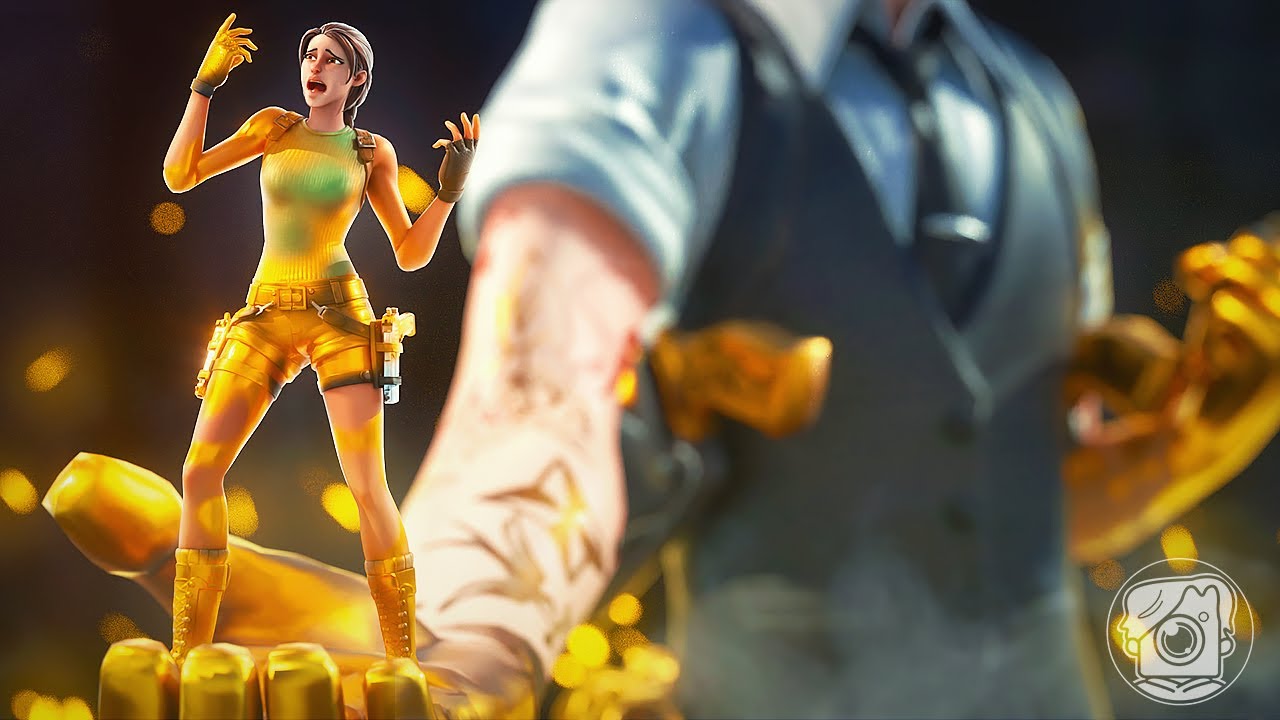 LEGEND OF THE GOLDEN LARA CROFT (A Fortnite Short Film)