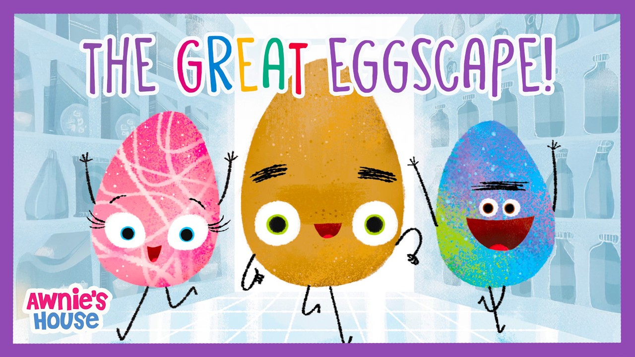 TTHE GREAT EGGSCAPE 🥚 READ ALOUD | A Funny Easter Story for Kids!