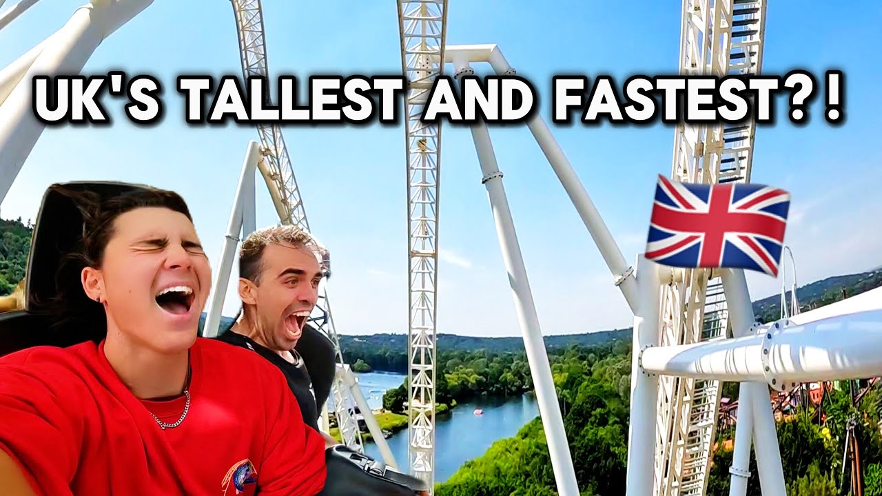 Is Hyperia THAT Good?! Best Roller Coaster in the UK?! 🇬🇧 Thorpe Park! [Europe Tour 2024]