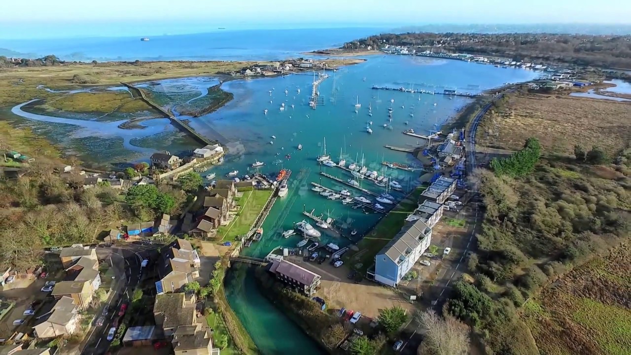 An Aerial Tour of Bembridge Harbour - Dec 2016