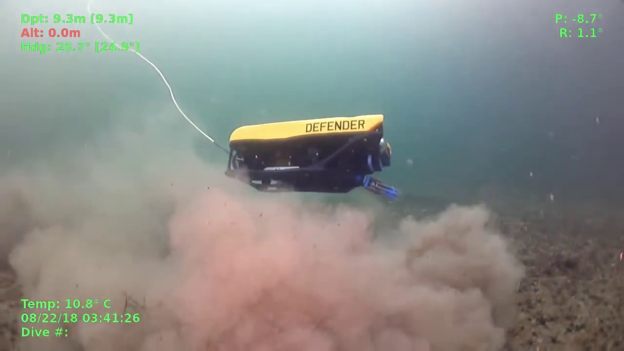 MSS Defender ROV and VideoRay Pro5 ROV at Norfishing