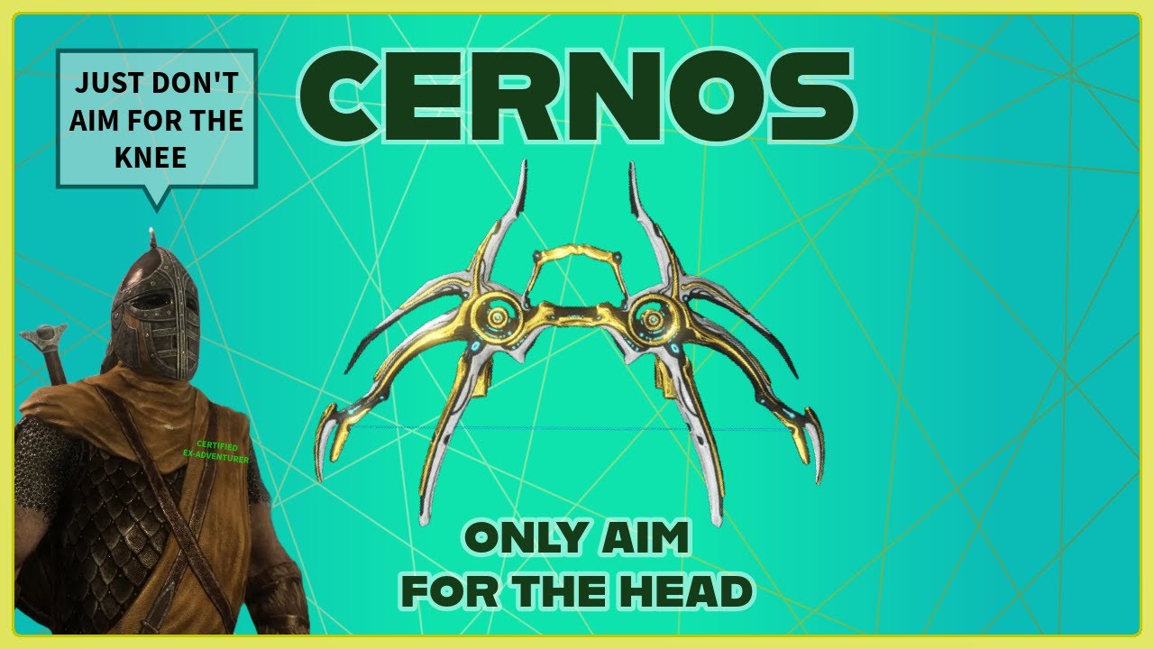 WARFRAME | CERNOS PRIME BUILD GUIDE! 2024 BUILD
