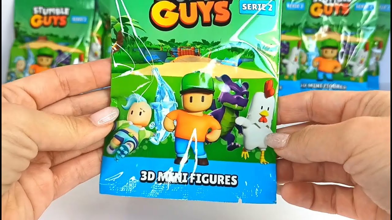 STUMBLE GUYS СЕРИЯ 2 - НОВАЯ КОЛЛЕКЦИЯ 3D ФИГУРОК ОТ PANINI