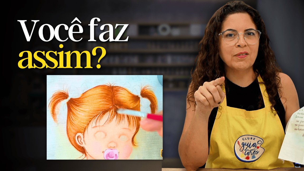 Como pintar cabelo amarrado