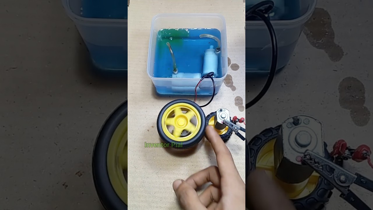 Running 2-mini water pump within  underwater &bull; Dc motor