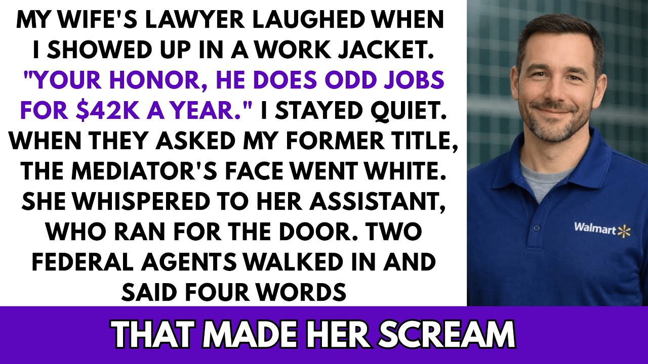 I Showed Up To My Divorce Mediation In Work Boots. My Wife Smirked. When I Said My...