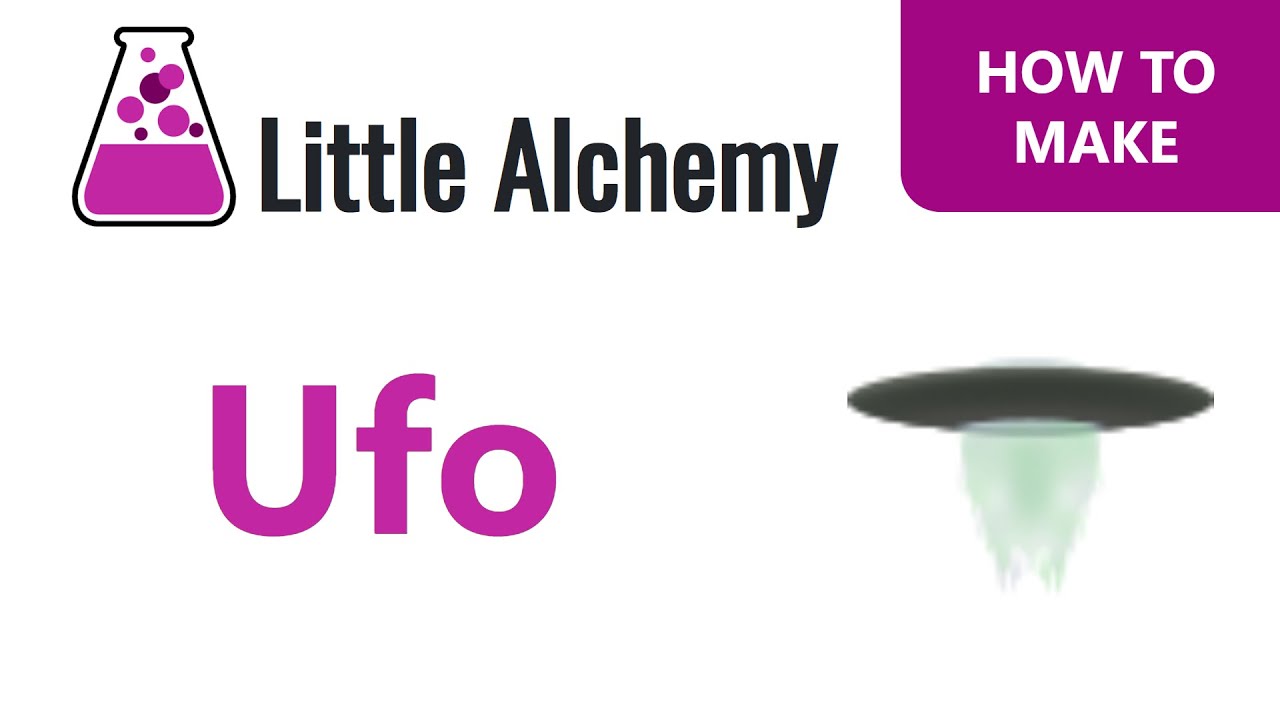 How to make a UFO in Little Alchemy