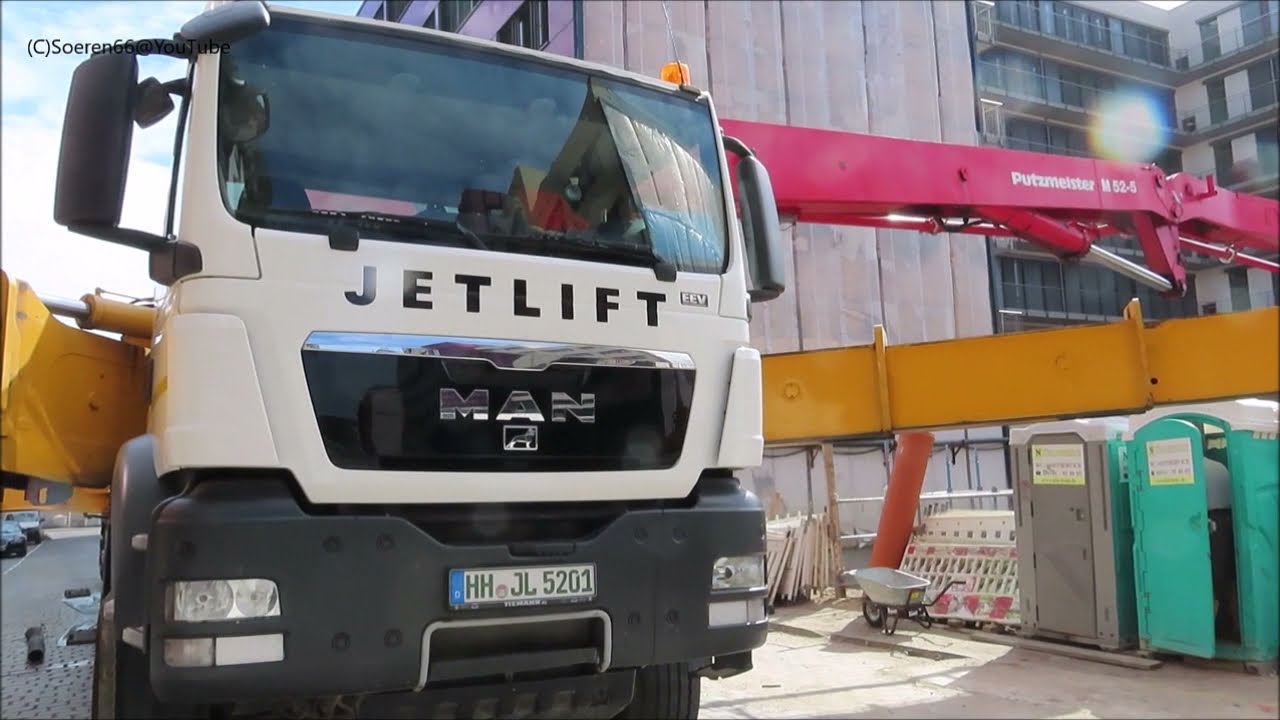 Soeren66 - Betonpumpe PUTZMEISTER M 52-5 von JETLIFT