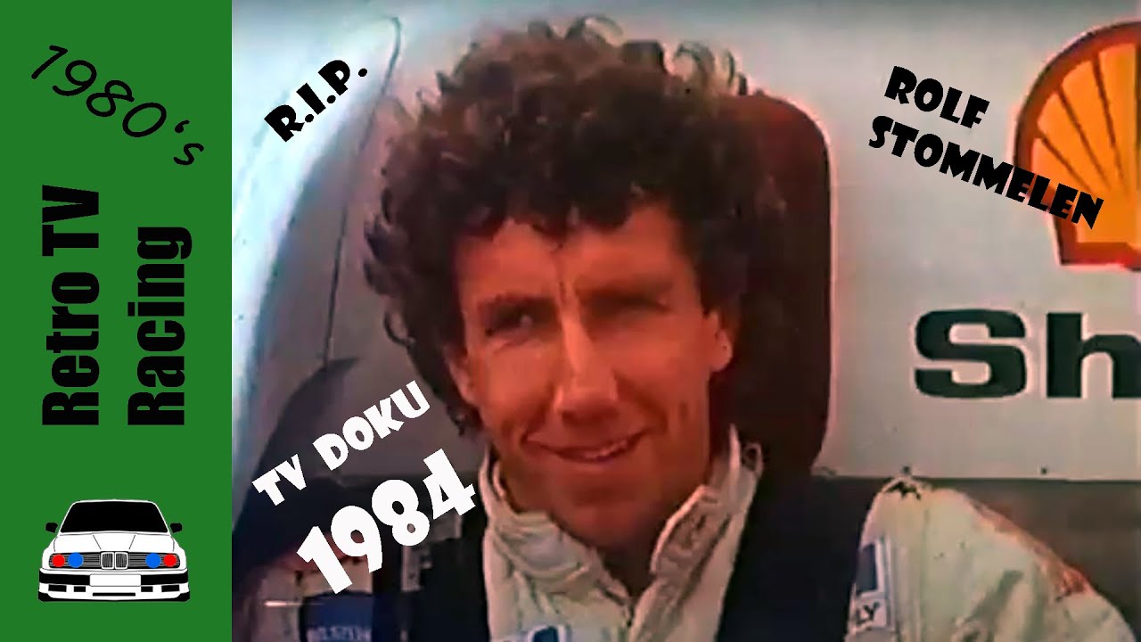 Rolf Stommelen | Retro TV Doku 1984 | Formula 1 | German Racesport Championship | Porsche 935 Turbo