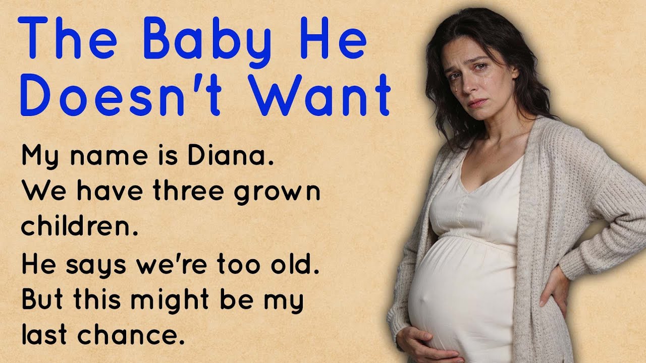 I'm 40 and Pregnant... My Husband Wants Me to Stop ✅ Learn English (A1-A2 Level) 🤰