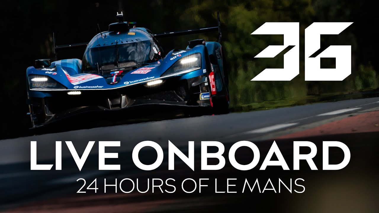 LIVE Onboard #36 | Alpine Endurance Team | FP1 
