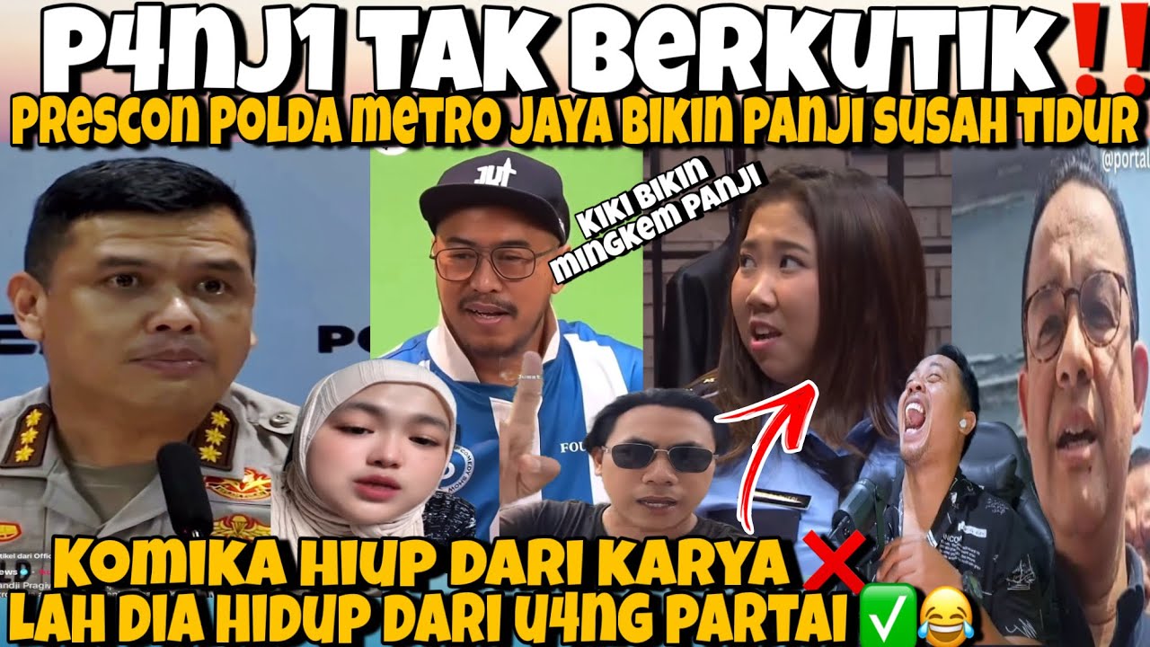 P4NJI TAK BERKUTIK‼️PRESCON POLD4 METRO BIKIN PANJI SUSAH TIDUR -KIKI T4MPOL PANJ1 AMPE M1NGK3M WKWK