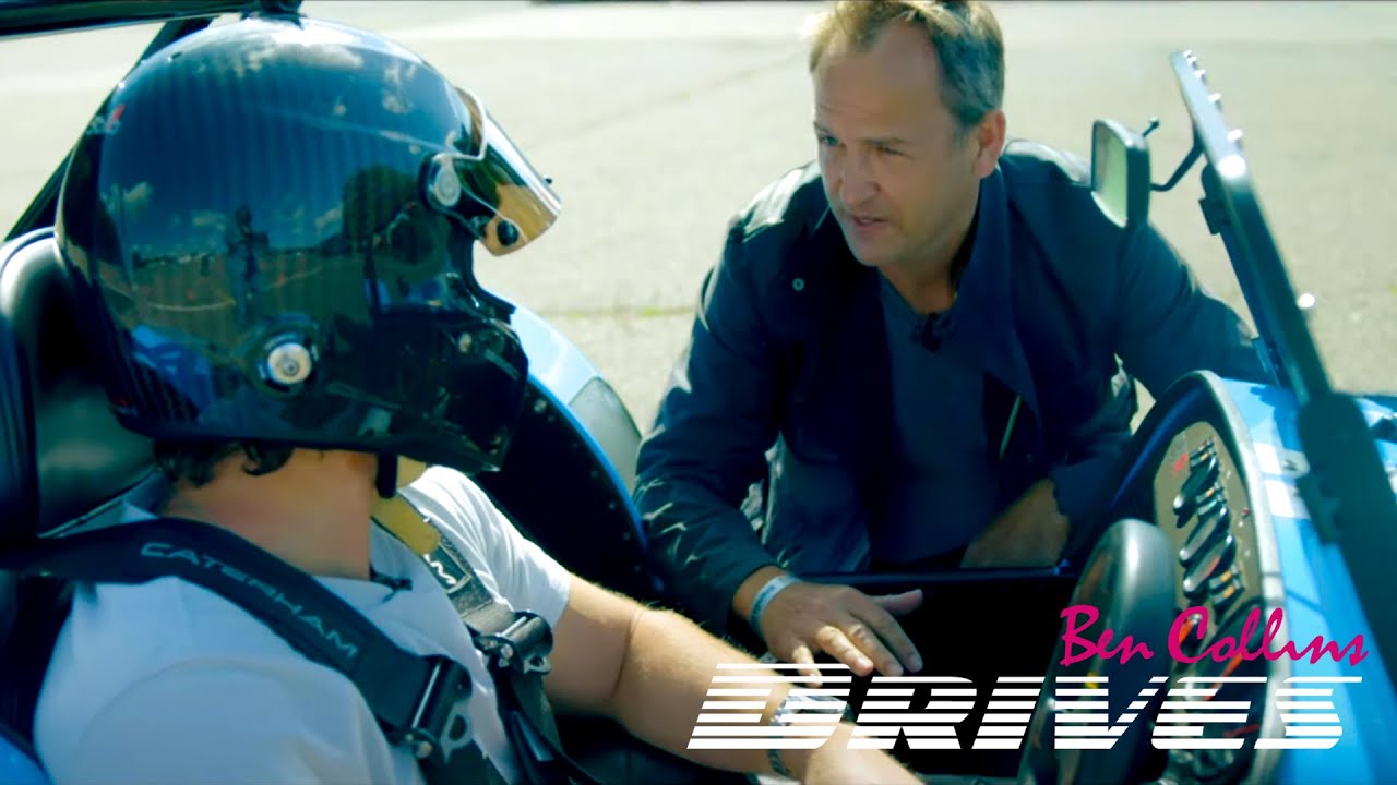 Caterham 310R - Ex Stig teaches SAS Jay Morton to Donut!