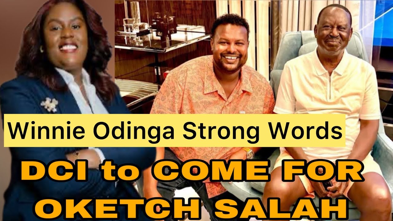 Winnie Ondinga ANGRILY RESPONDS TO OKETCH SALAH Who Claims He was with Raila Odinga