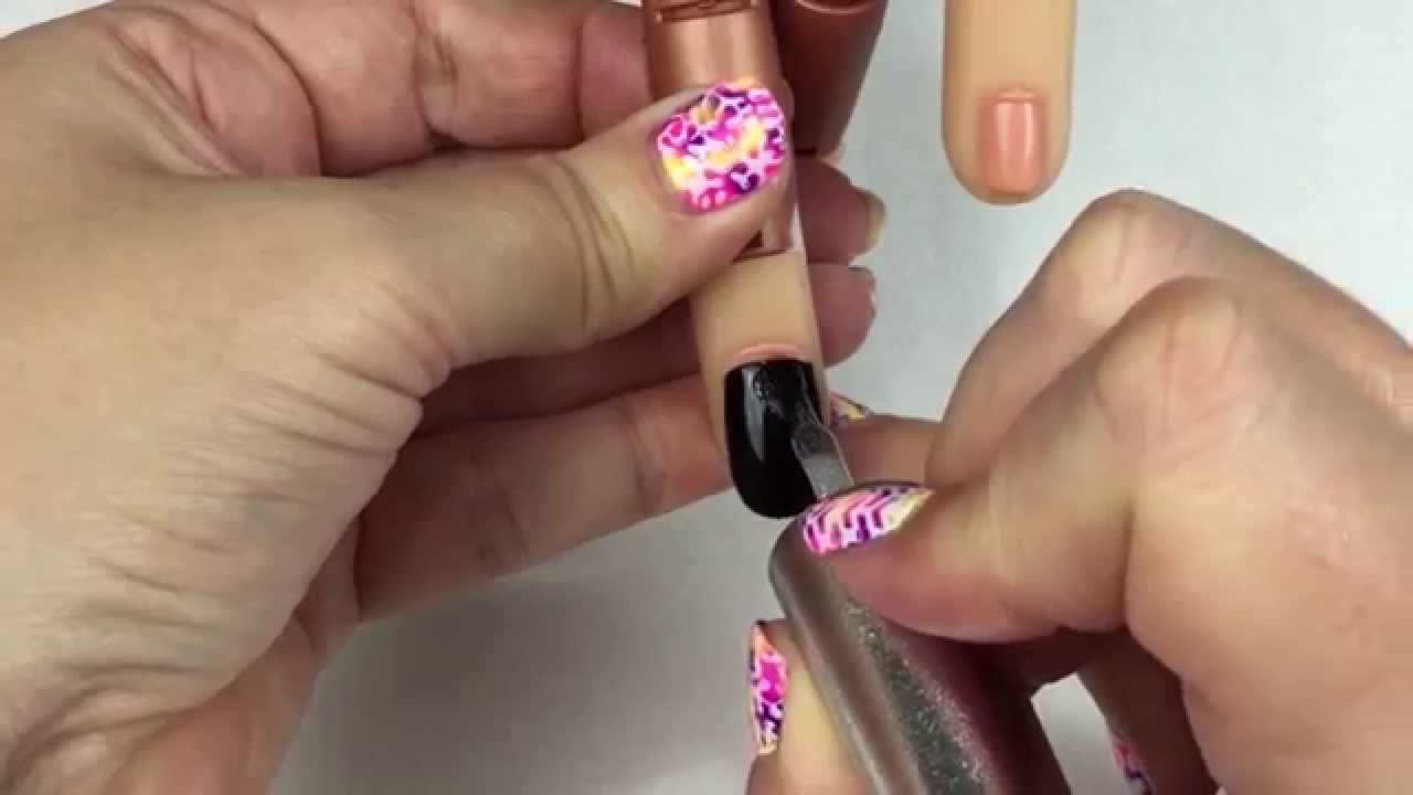 Gel II Tutorial - Midnight Black and Extra Sprinkles