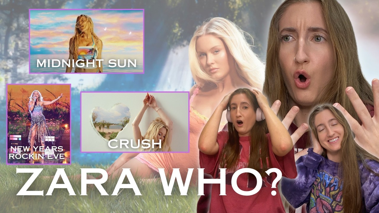 CRUSHING ON ZARA LARSSON💜  | Midnight Sun, Crush, & New Year's Rockin Eve Reaction!